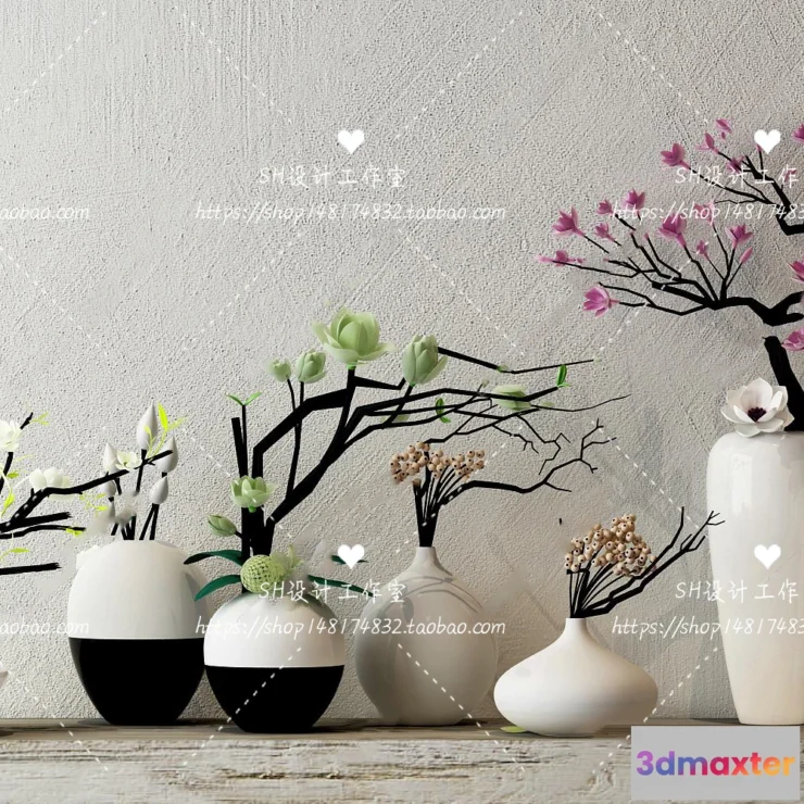 1132496 - Decor - Vase 3D Models - 0127