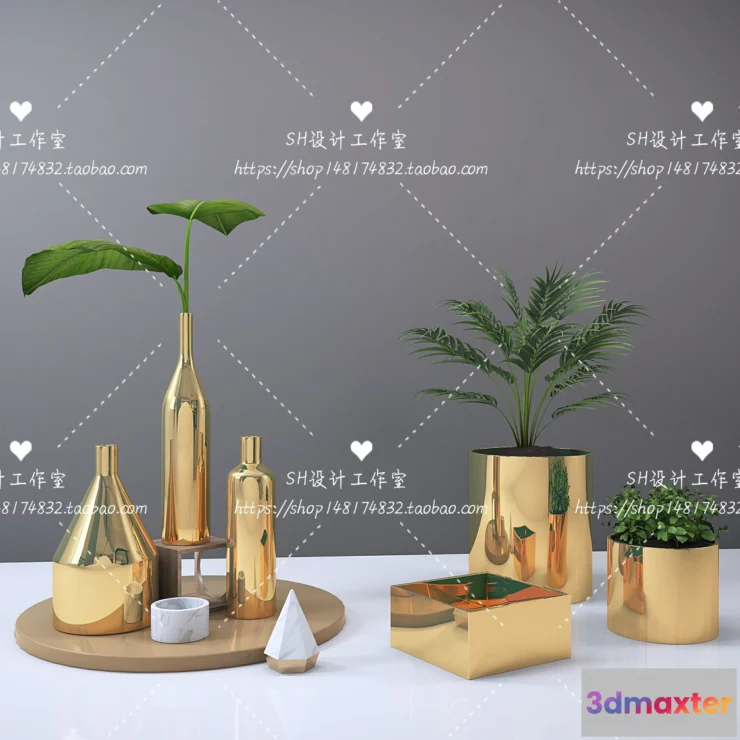 1132498 - Decor - Vase 3D Models - 0128