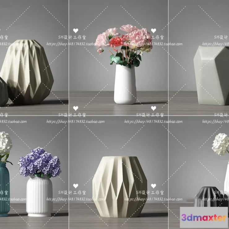 1132504 - Decor - Vase 3D Models - 0131