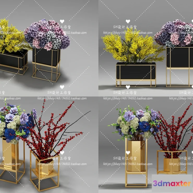 1132516 - Decor - Vase 3D Models - 0137