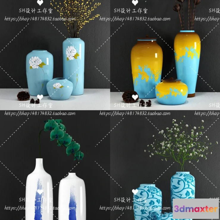 1132530 - Decor - Vase 3D Models - 0144