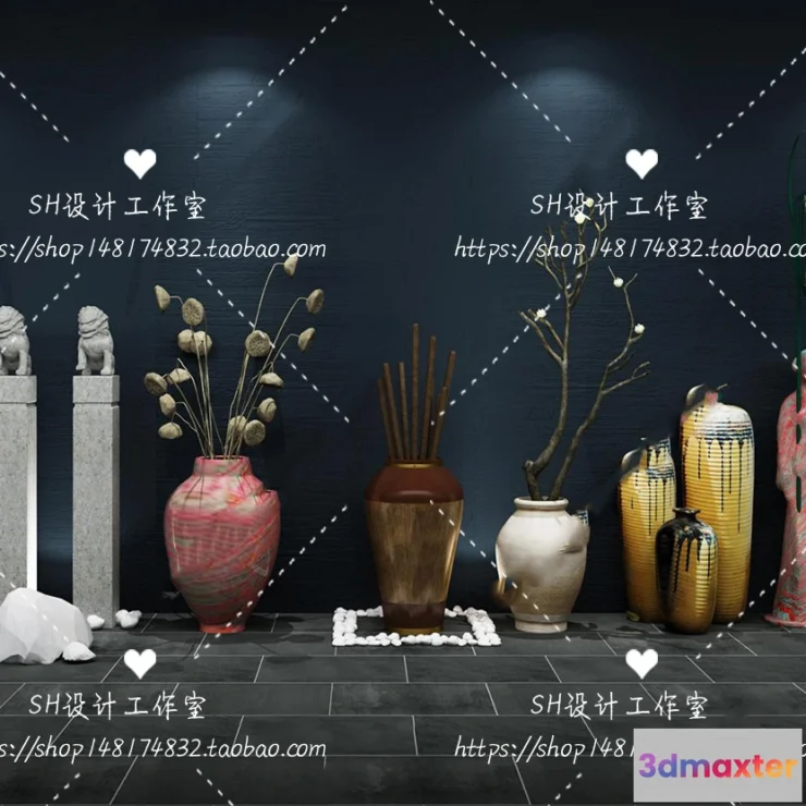 1132534 - Decor - Vase 3D Models - 0146