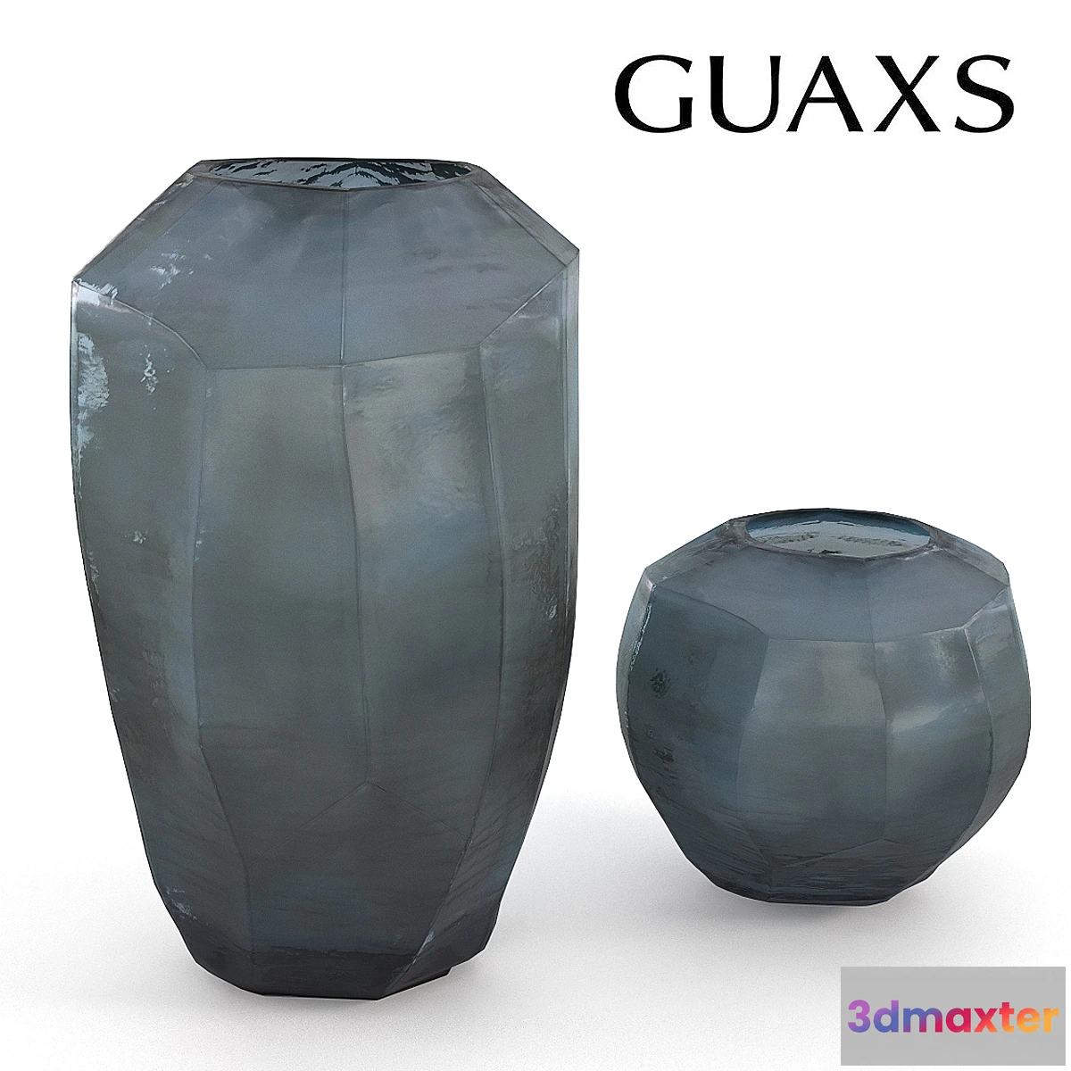1290751 - Guaxs Cucistioc Vase Blue 3D Max