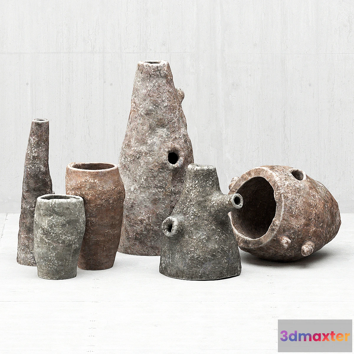 1314208 - Ancient jugs 3D Max