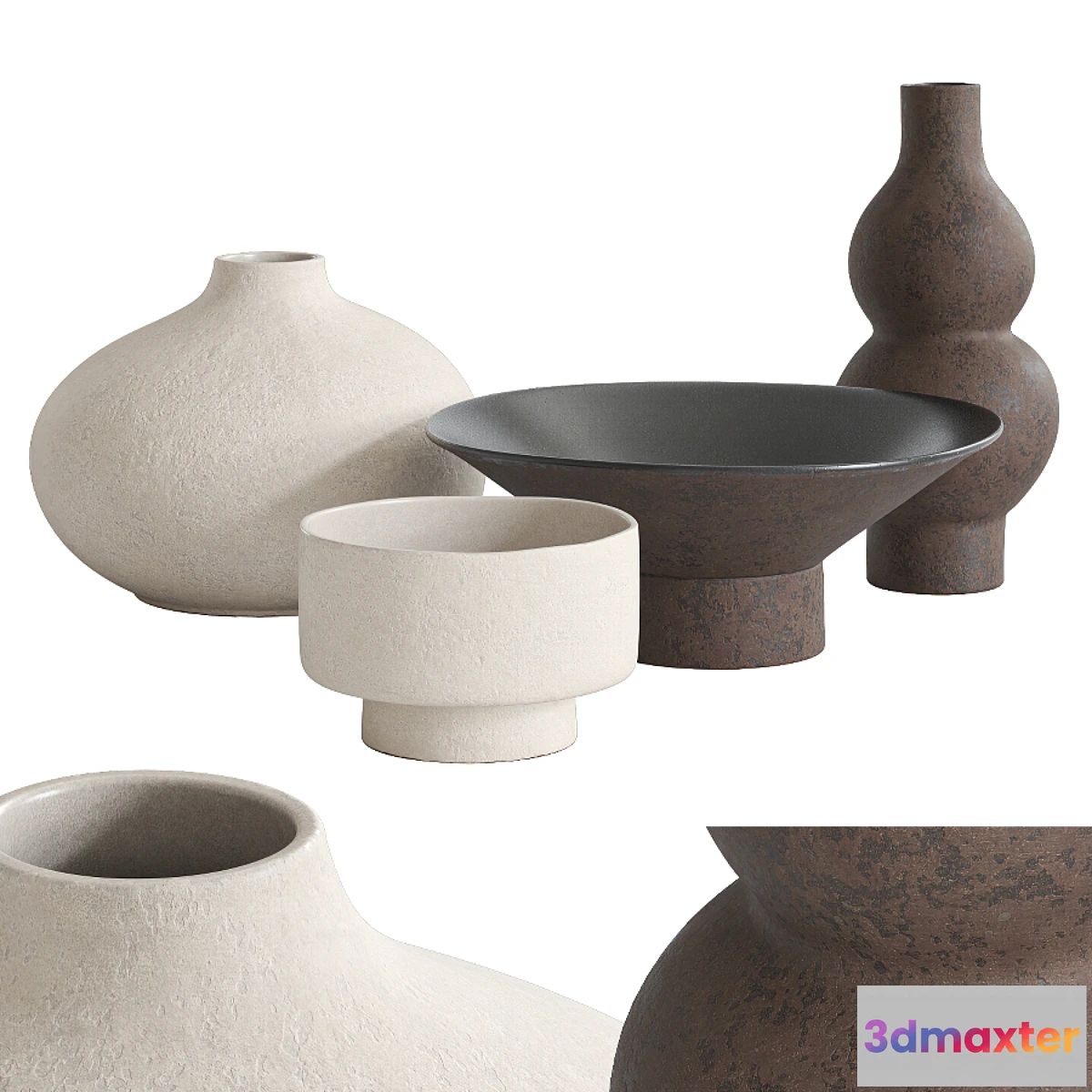 1327636 - Vases and bowls H&M 3D Max