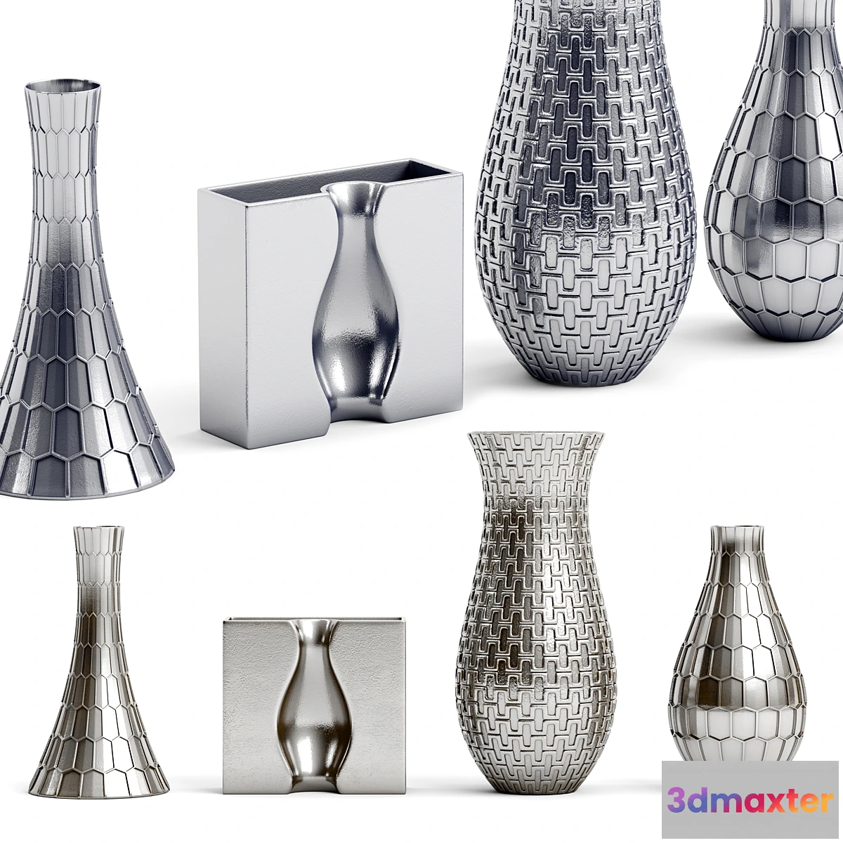 1343640 - vase set 1 - No.2 3D Max