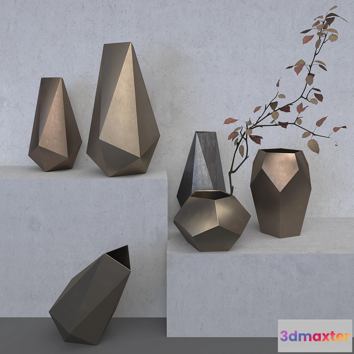 1403134 - Galena vases 3D Max