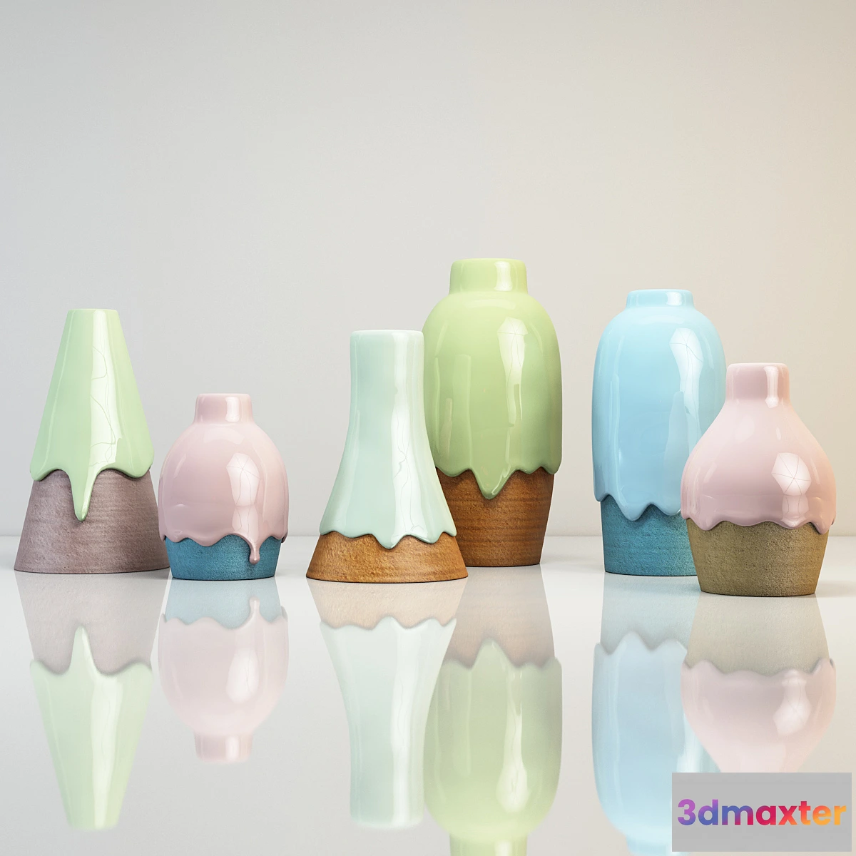 1403212 - Vases 3D Max