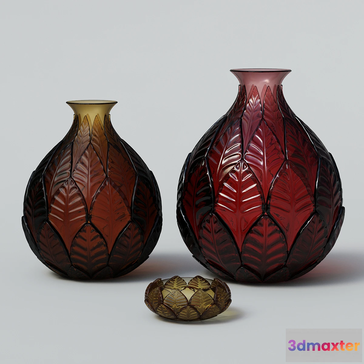 1403672 - Decorative vases “Autumn Motives” 3D Max
