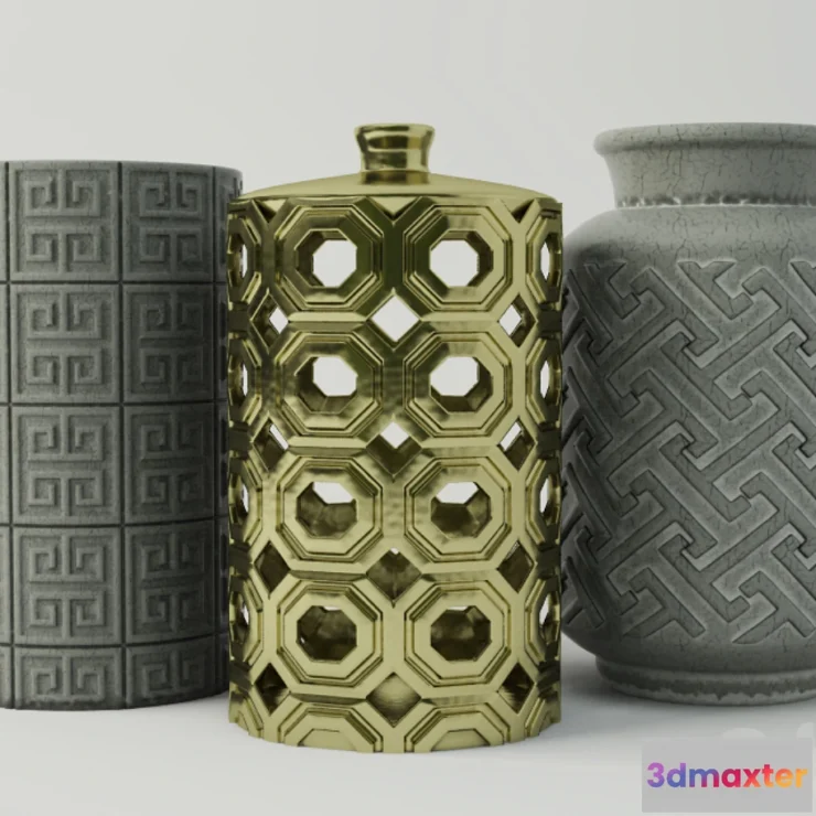 1405208 - Porcelain Vases 3D Max