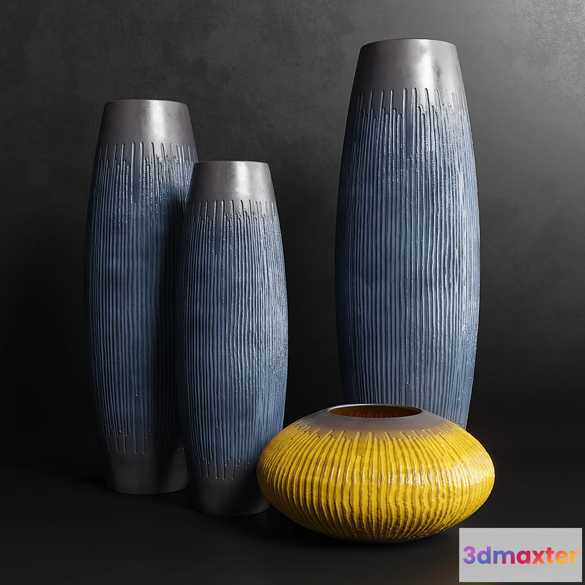 1409568 - Vases set 6 3D Max