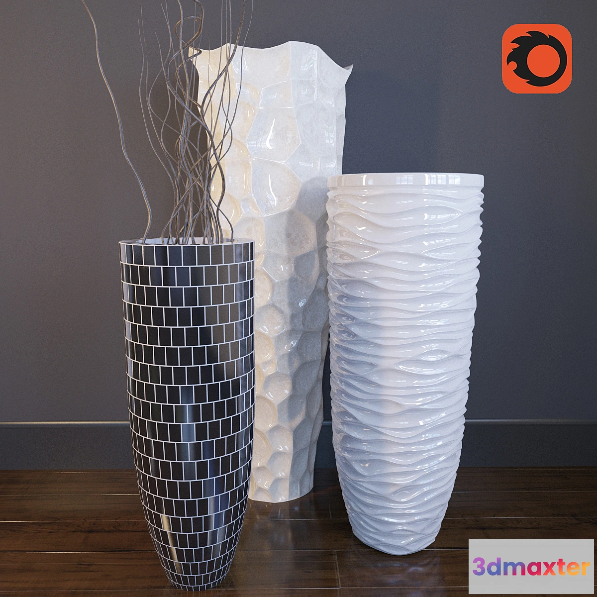 1415712 - Pots 3D Max