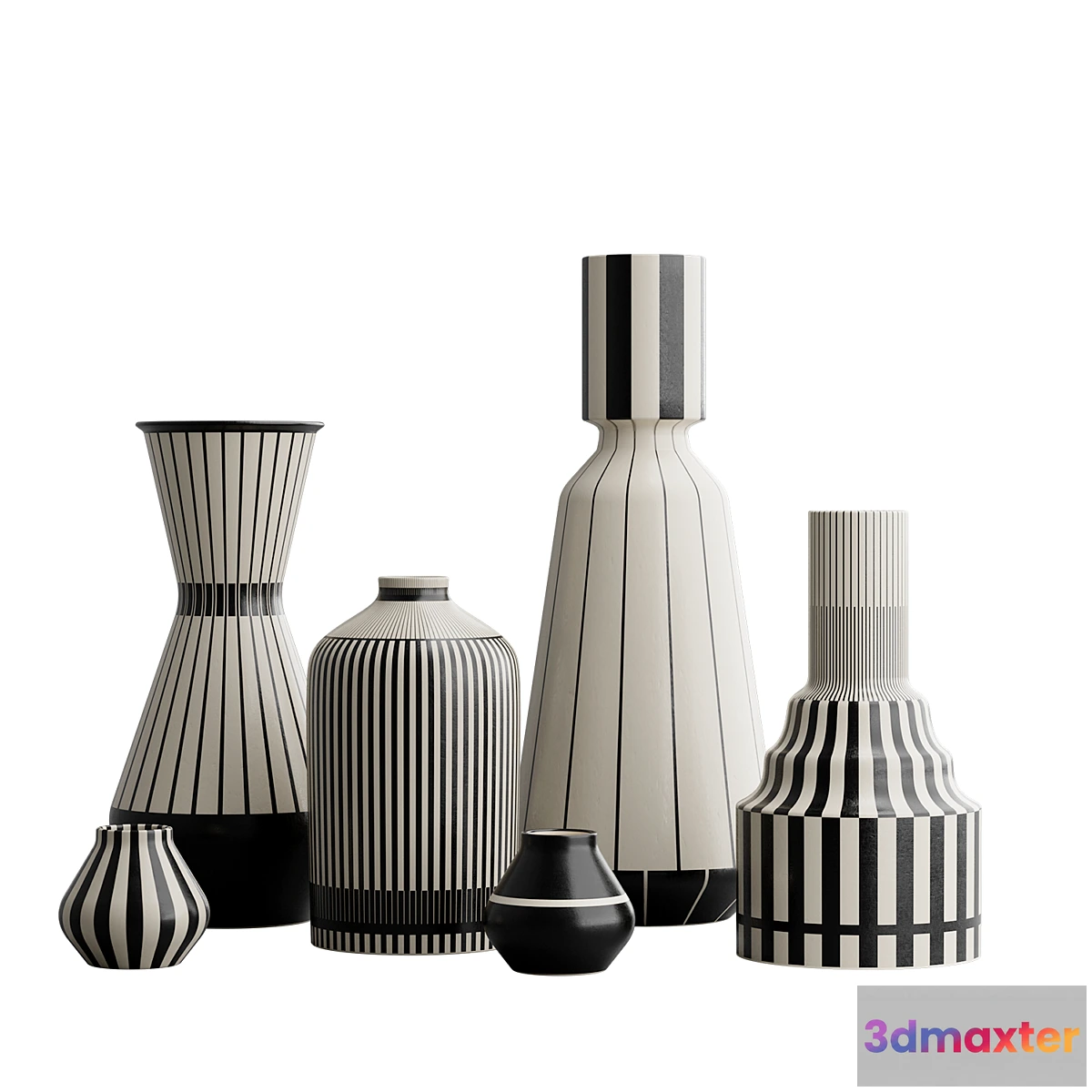 1421094 - Vases set 3D Max