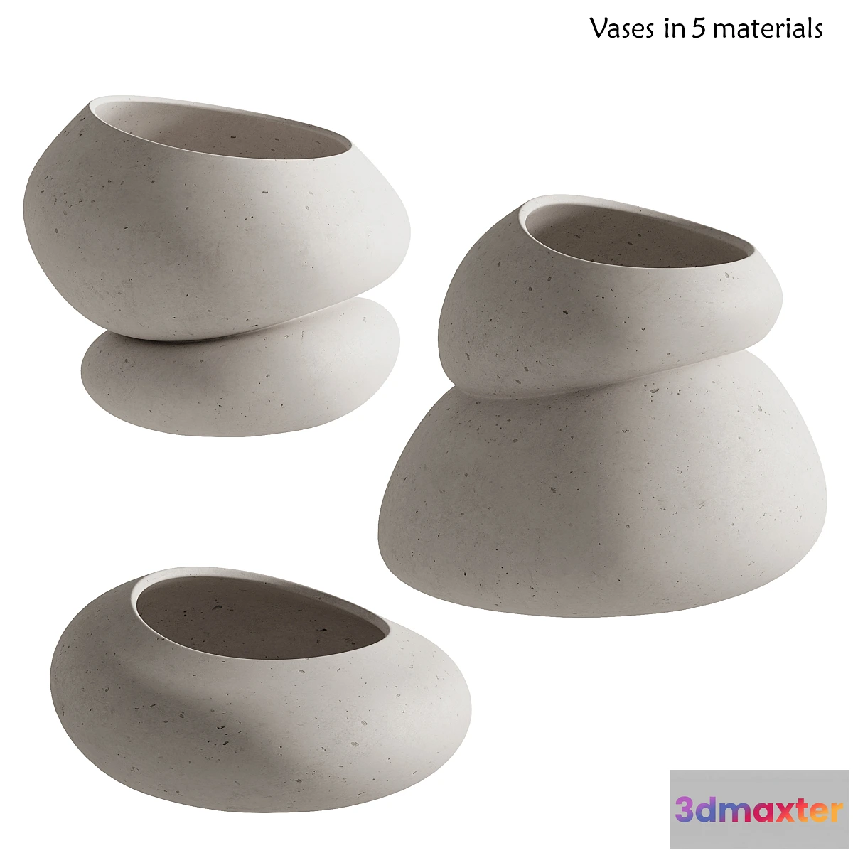 1435302 - Decorative Vases 01 3D Max