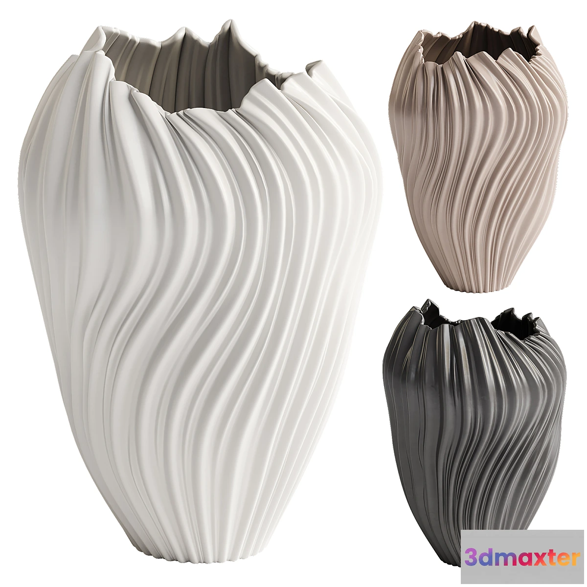 1450658 - Milazzo Vase by Westwing Collection 3D Max