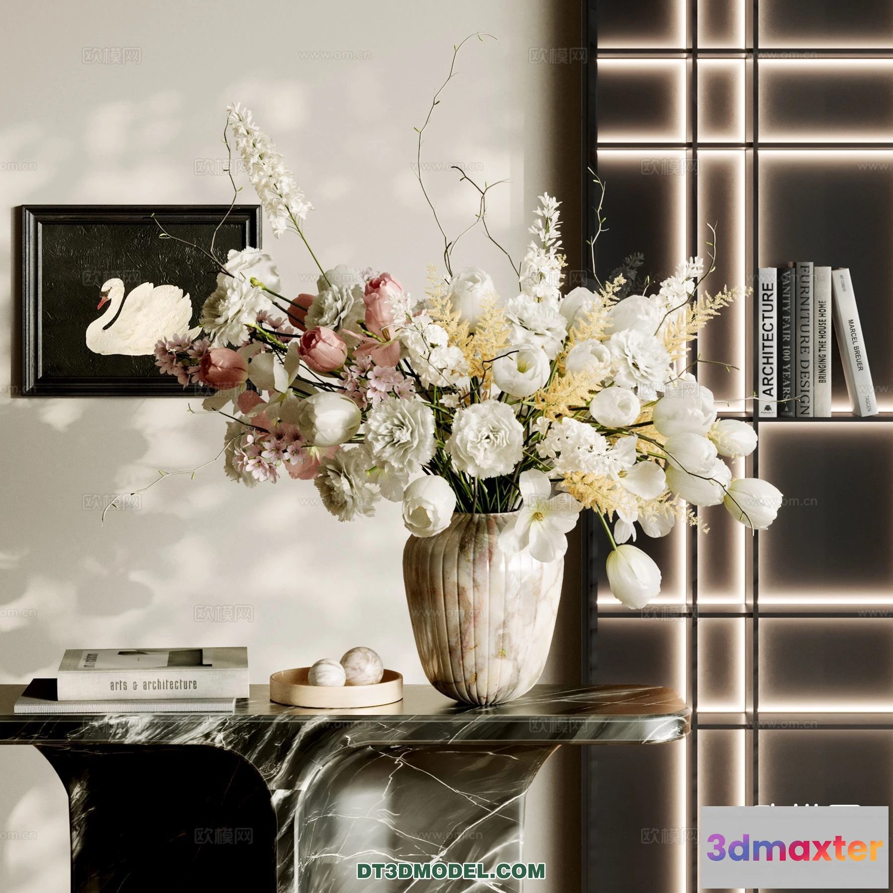 1515040 - Decoration - Vase - 3D Model For Interior Design - 690 3D Max