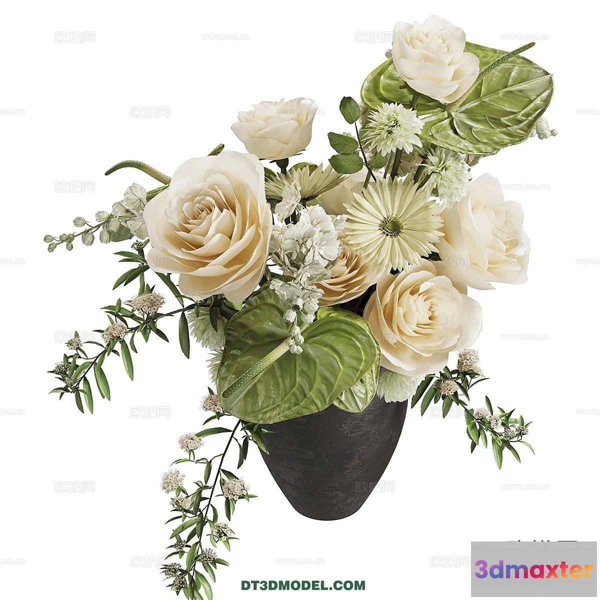 1515062 - Decoration - Vase - 3D Model For Interior Design - 701 3D Max