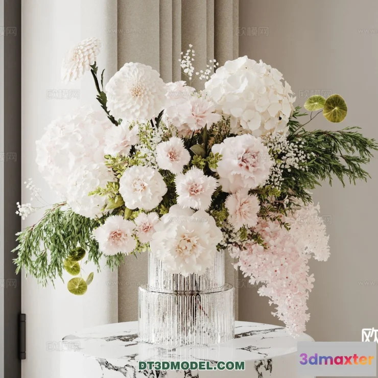 1515078 - Decoration - Vase - 3D Model For Interior Design - 709 3D Max