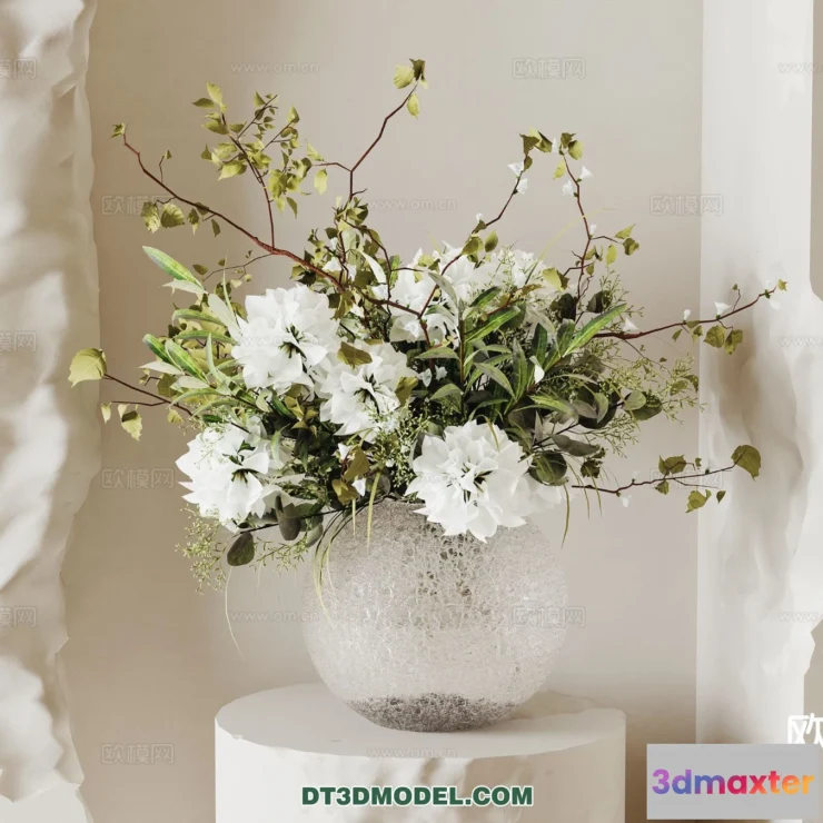 1515084 - Decoration - Vase - 3D Model For Interior Design - 712 3D Max