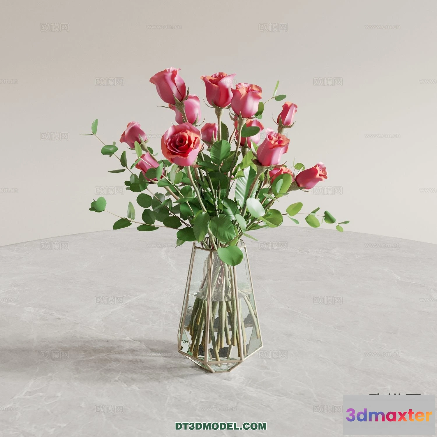 1515102 - Decoration - Vase - 3D Model For Interior Design - 721 3D Max