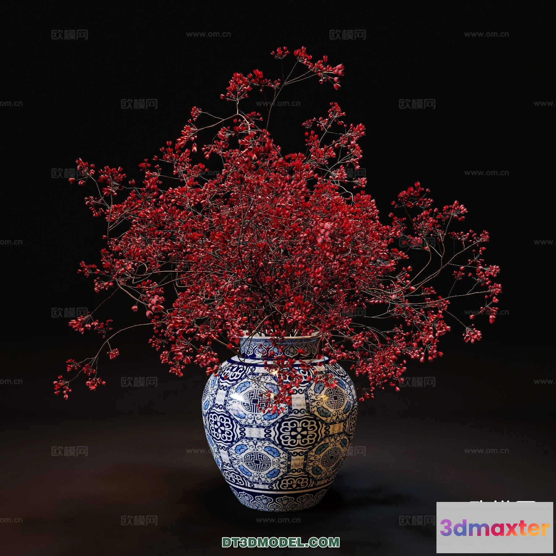 1515120 - Decoration - Vase - 3D Model For Interior Design - 730 3D Max