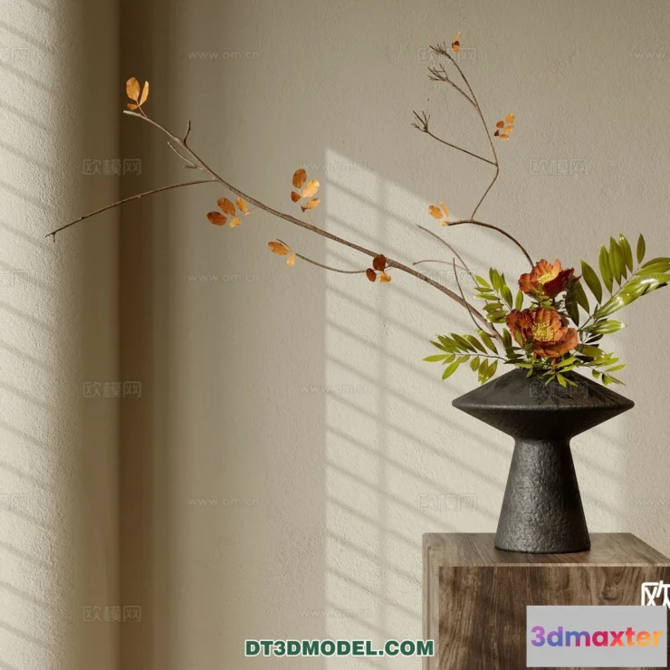 1515122 - Decoration - Vase - 3D Model For Interior Design - 731 3D Max