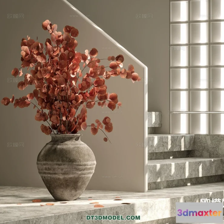 1515130 - Decoration - Vase - 3D Model For Interior Design - 735 3D Max