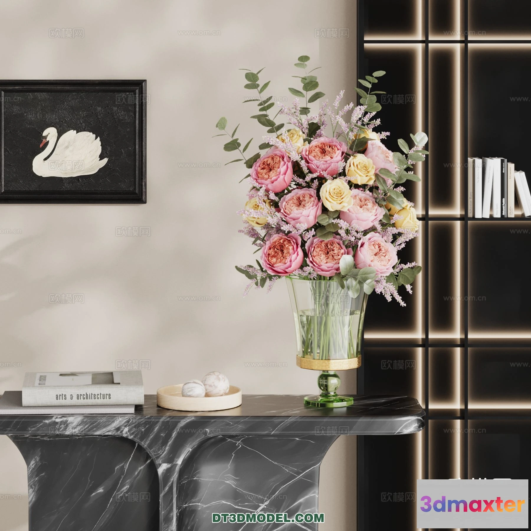 1515132 - Decoration - Vase - 3D Model For Interior Design - 736 3D Max