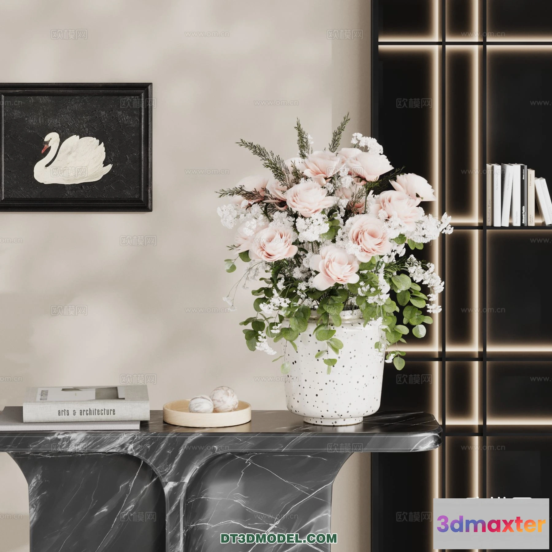 1515134 - Decoration - Vase - 3D Model For Interior Design - 737 3D Max