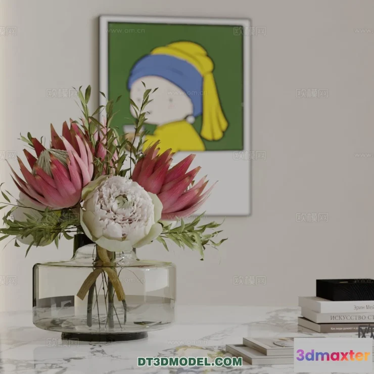 1515138 - Decoration - Vase - 3D Model For Interior Design - 739 3D Max