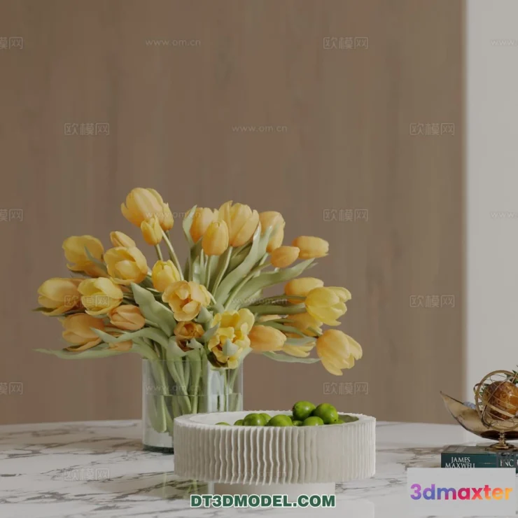 1515140 - Decoration - Vase - 3D Model For Interior Design - 740 3D Max