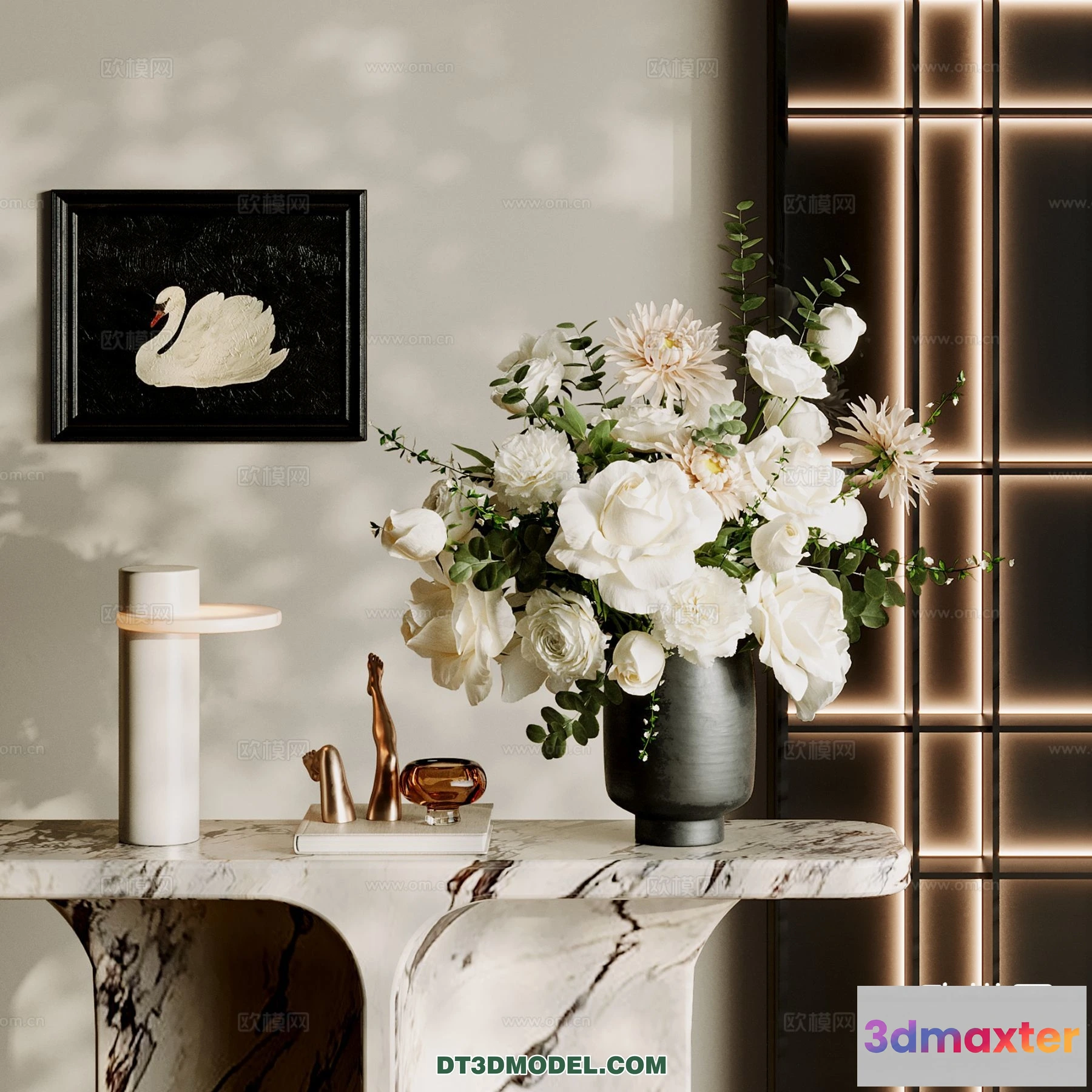 1515148 - Decoration - Vase - 3D Model For Interior Design - 744 3D Max