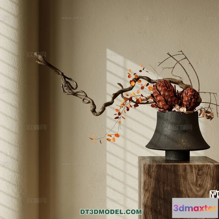 1515196 - Decoration - Vase - 3D Model For Interior Design - 768 3D Max