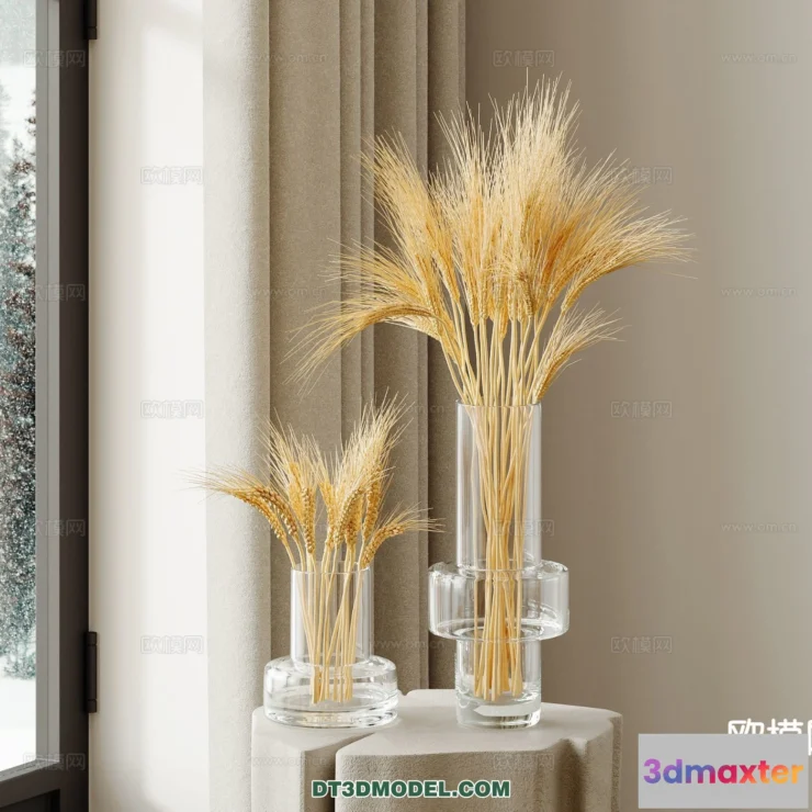 1515204 - Decoration - Vase - 3D Model For Interior Design - 772 3D Max