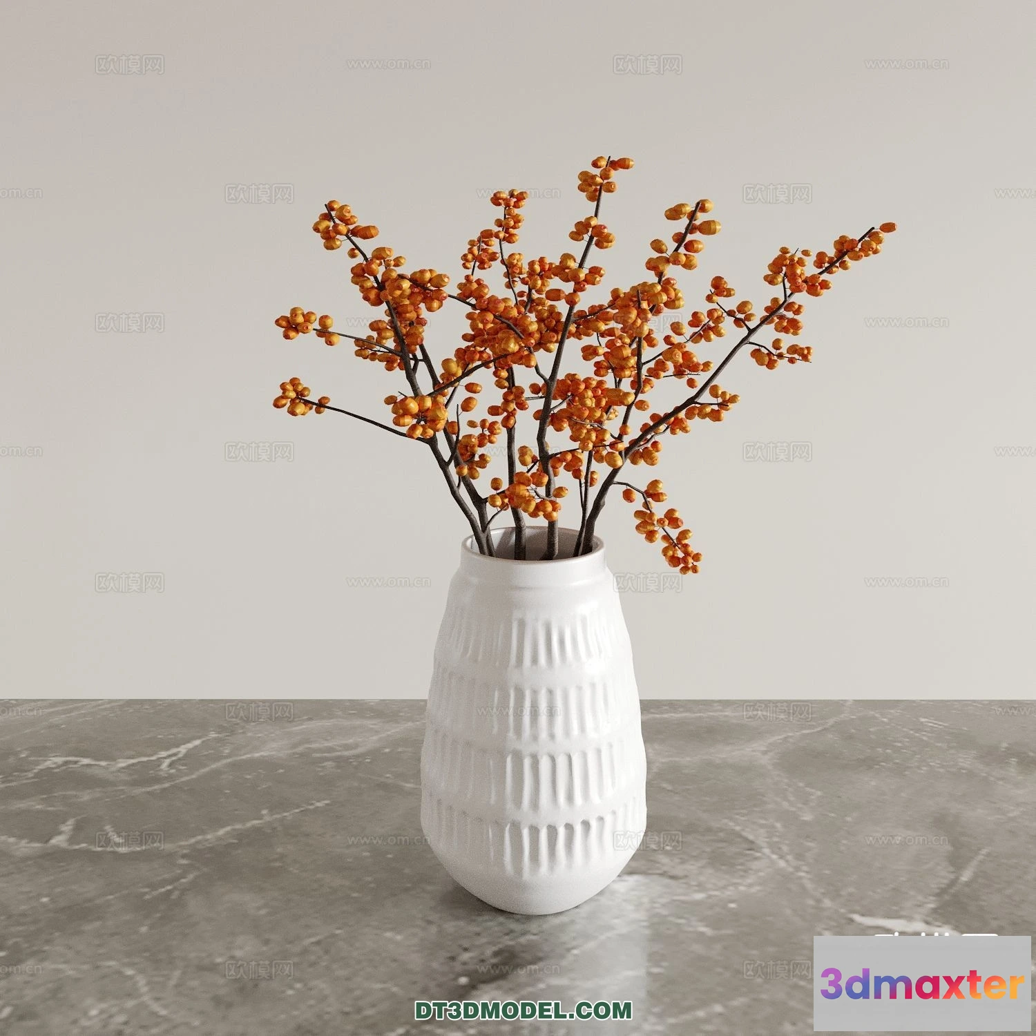 1515210 - Decoration - Vase - 3D Model For Interior Design - 775 3D Max