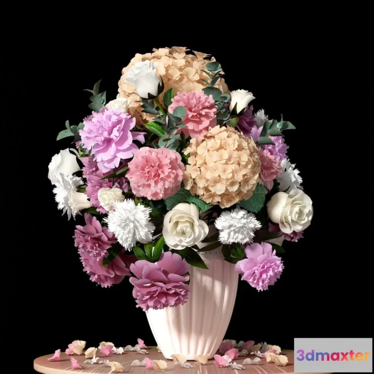 1515300 - Decoration - Vase - 3D Model For Interior Design - 820 3D Max