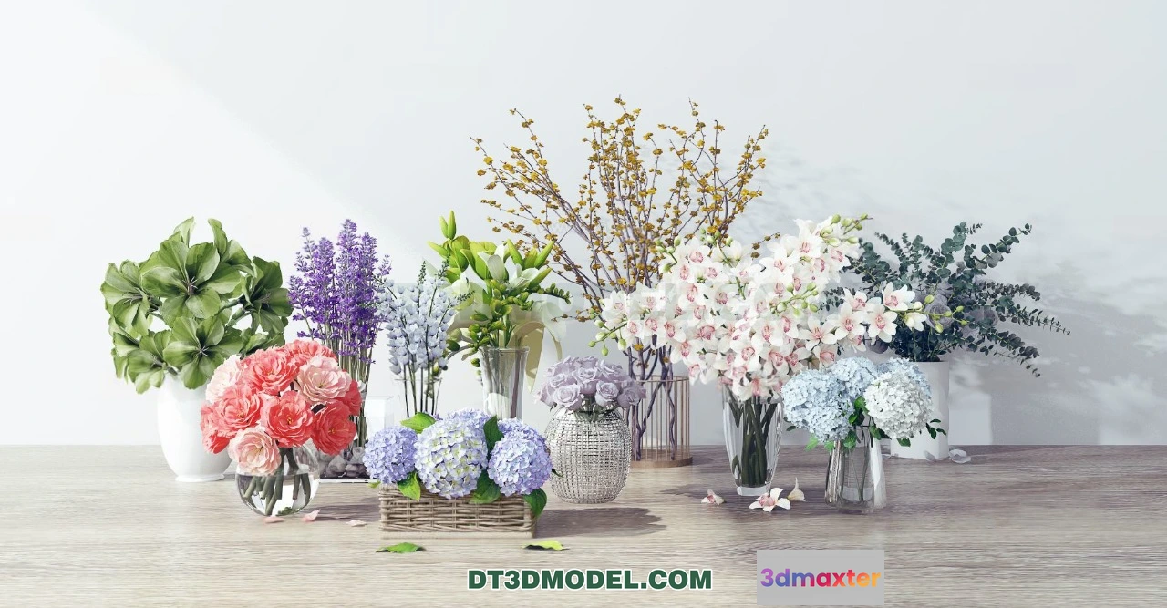 1515356 - Decoration - Vase - 3D Model For Interior Design - 848 3D Max