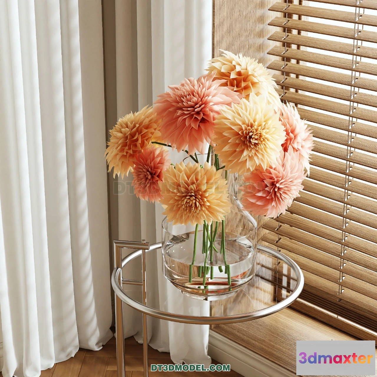 1515372 - Decoration - Vase - 3D Model For Interior Design - 856 3D Max