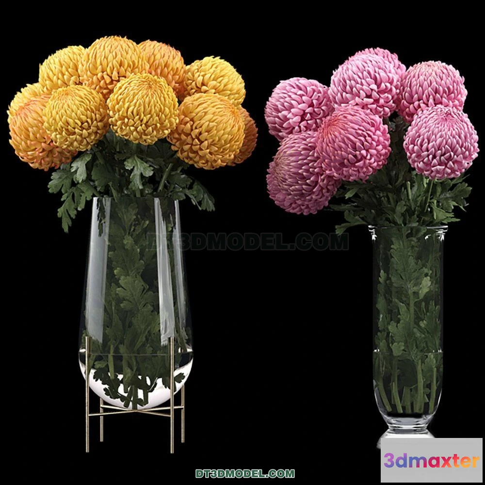 1515376 - Decoration - Vase - 3D Model For Interior Design - 858 3D Max