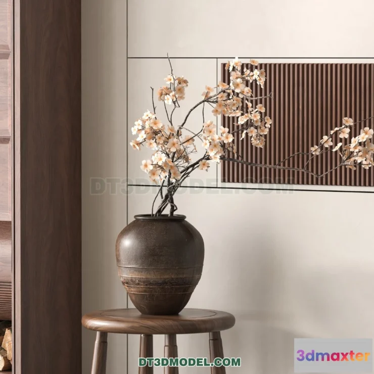 1515410 - Decoration - Vase - 3D Model For Interior Design - 875 3D Max