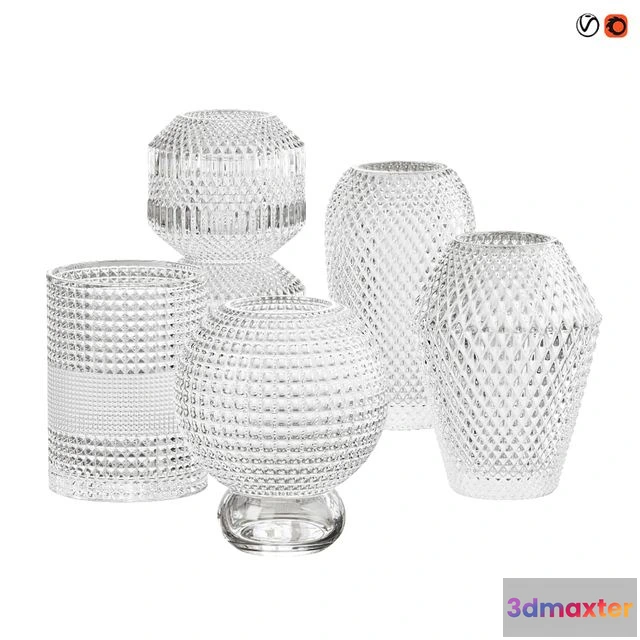 1545866 - Glass vases Specktrum 3D Max