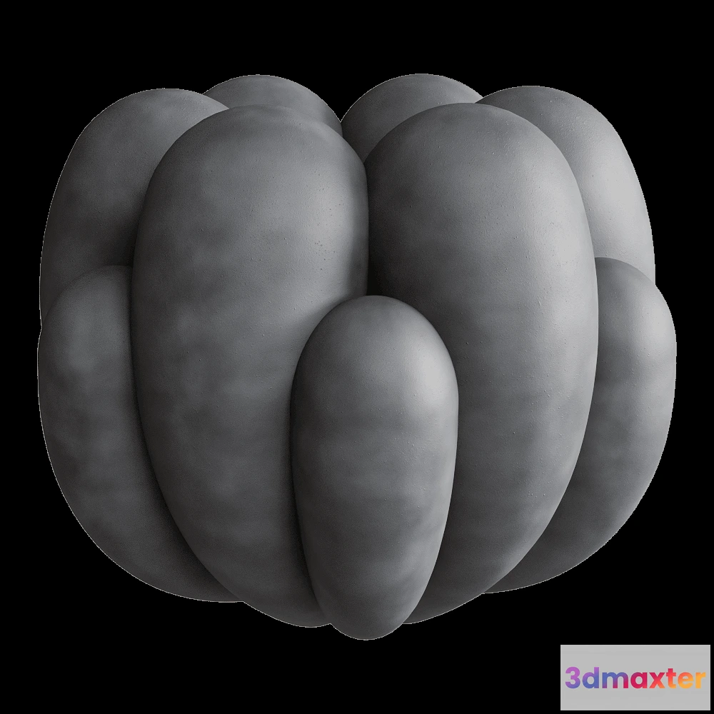 1608814 - 101 Copenhagen - Vase Bloom 3D Max