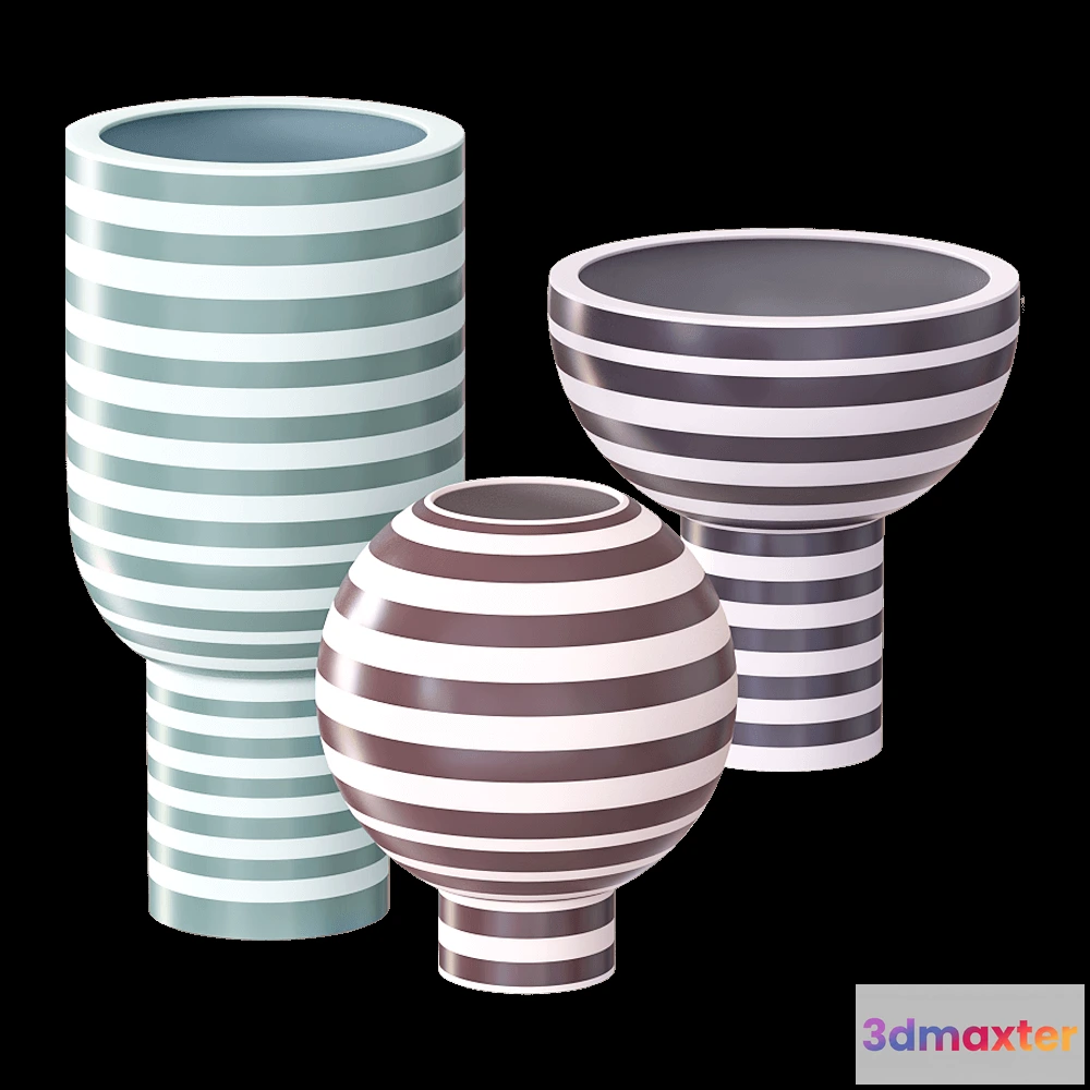 1608850 - AYTM - Sculptural vase VARIA 3D Max