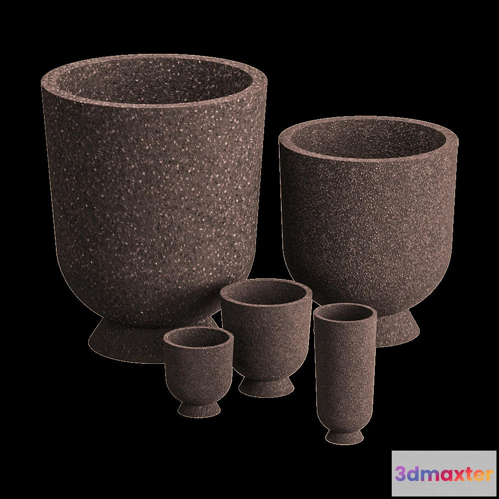 1608854 - AYTM - FlowerpotVase Terra 3D Max