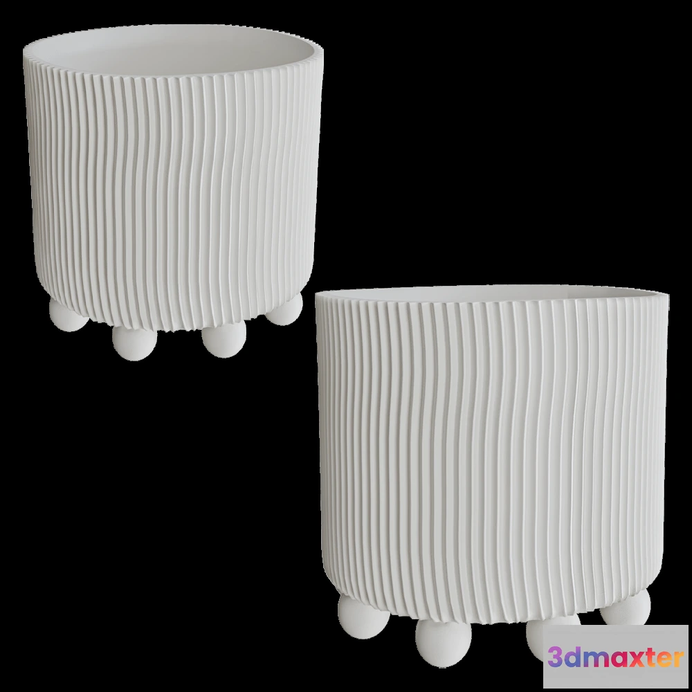 1608880 - Ceramum - Cache-pot “Monchi” small 3D Max