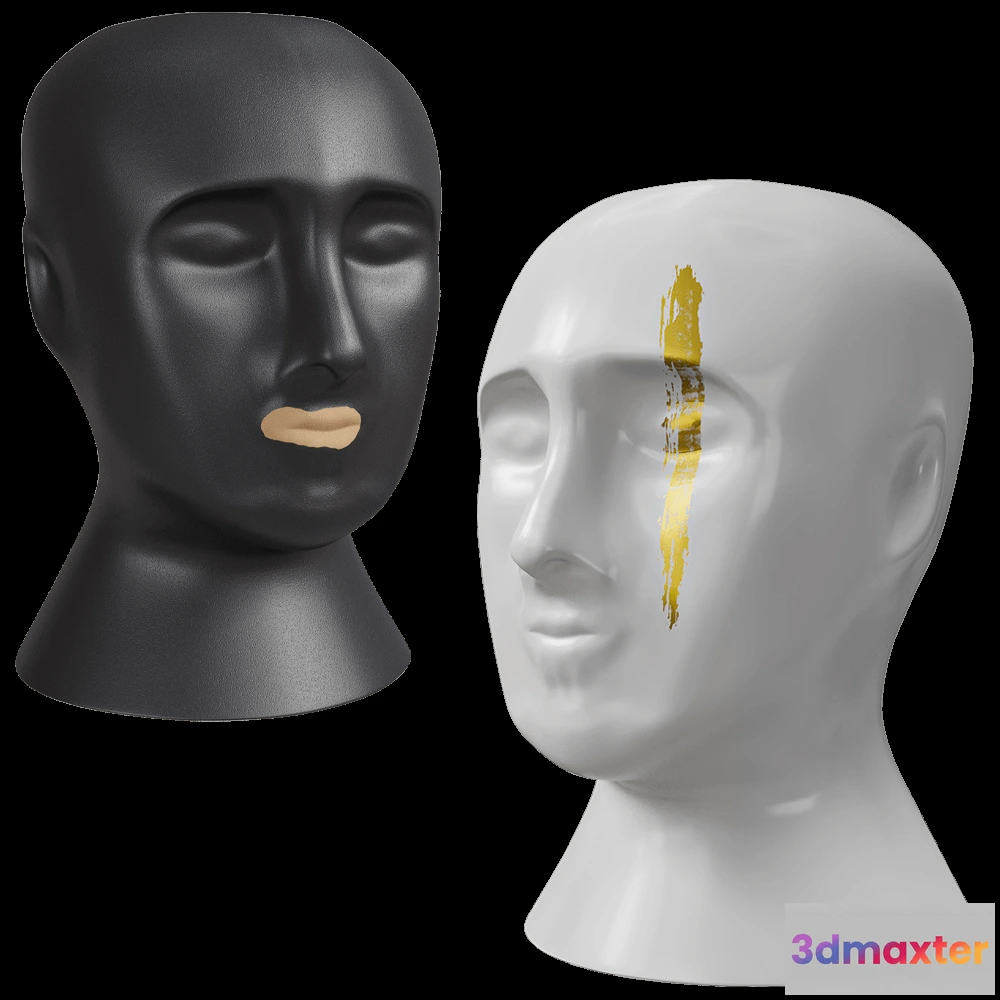 1608914 - Ceramum - Vase Head 3D Max
