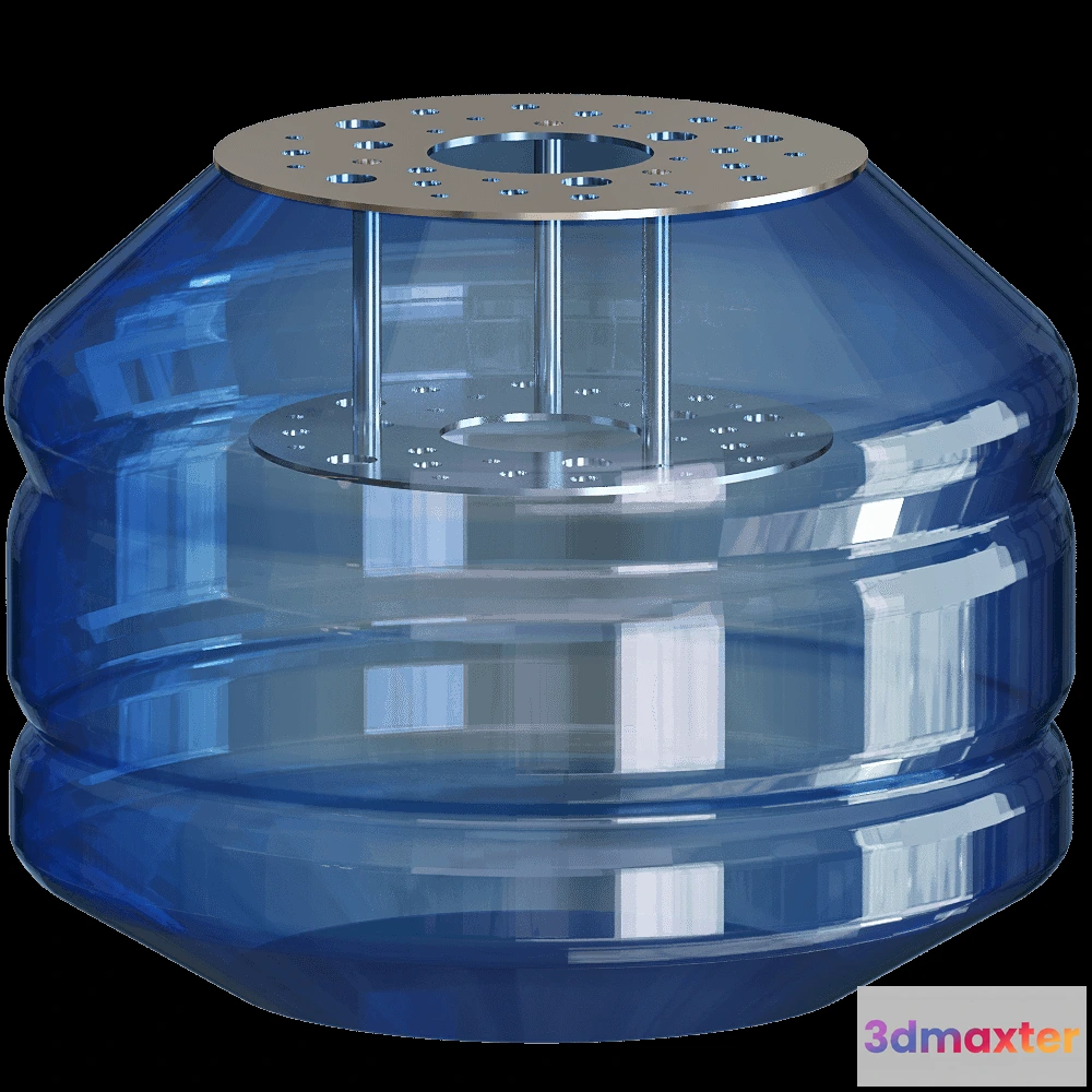 1609002 - SVITANOK - Vase NAVAZI Glass 3D Max