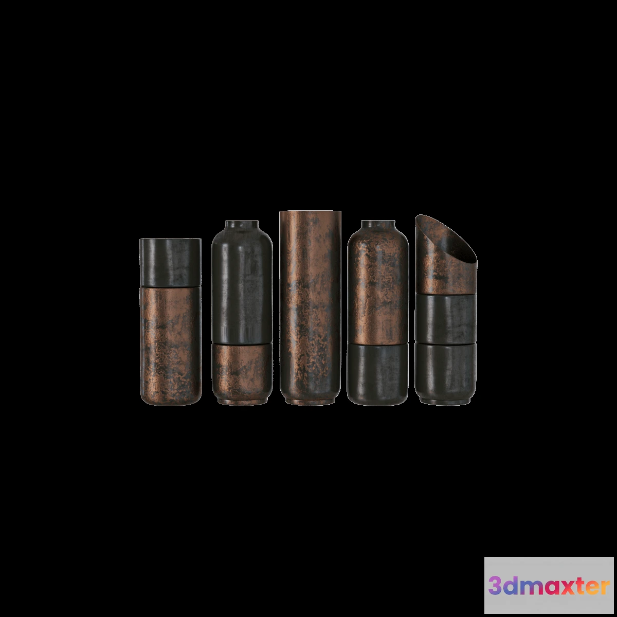 1609010 - decoration - Set of decorative vases 3D Max