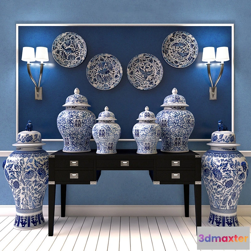 1609028 - decoration - Vases Eichholtz 04 3D Max