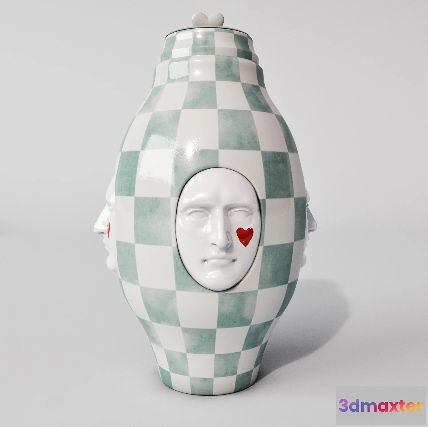 1609038 - decoration - Decorative vase 09 3D Max